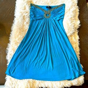 COPY - Original SKY strapless mini dress xs